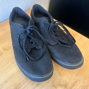 Women’s VANS Black Casual Lace-Up Shoes